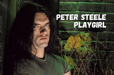 peter steele playgirl|Peter Steele Playgirl